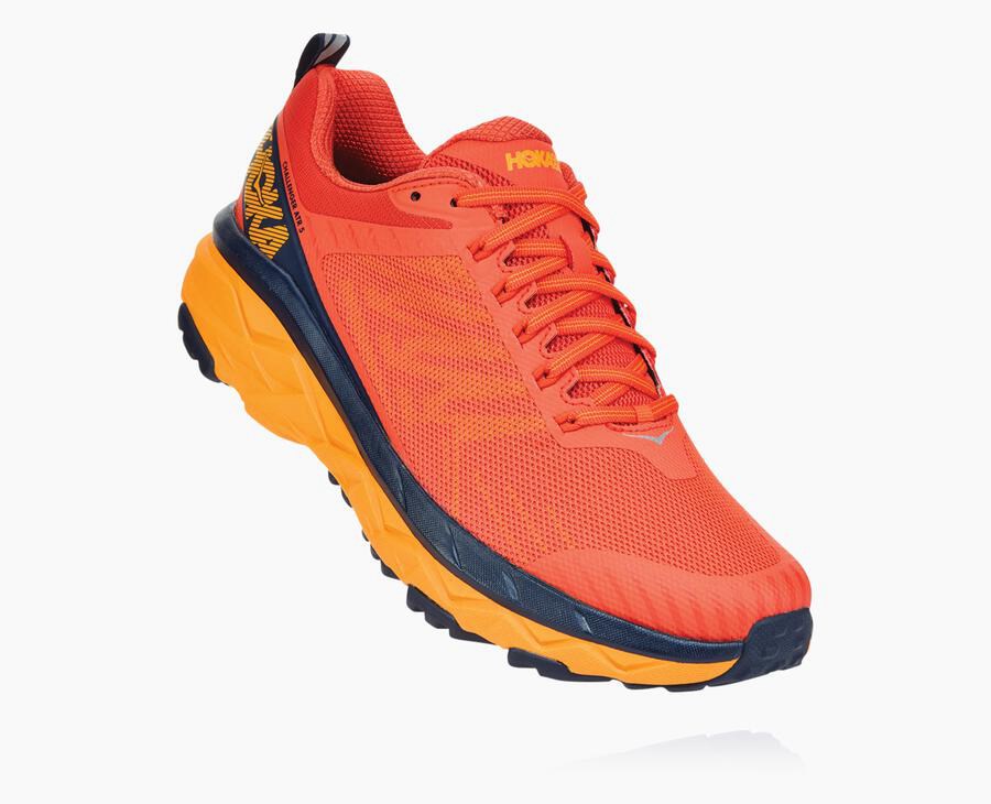 Hoka One One Spor Ayakkabı Erkek Kırmızı - Challenger Atr 5 - CR2169348